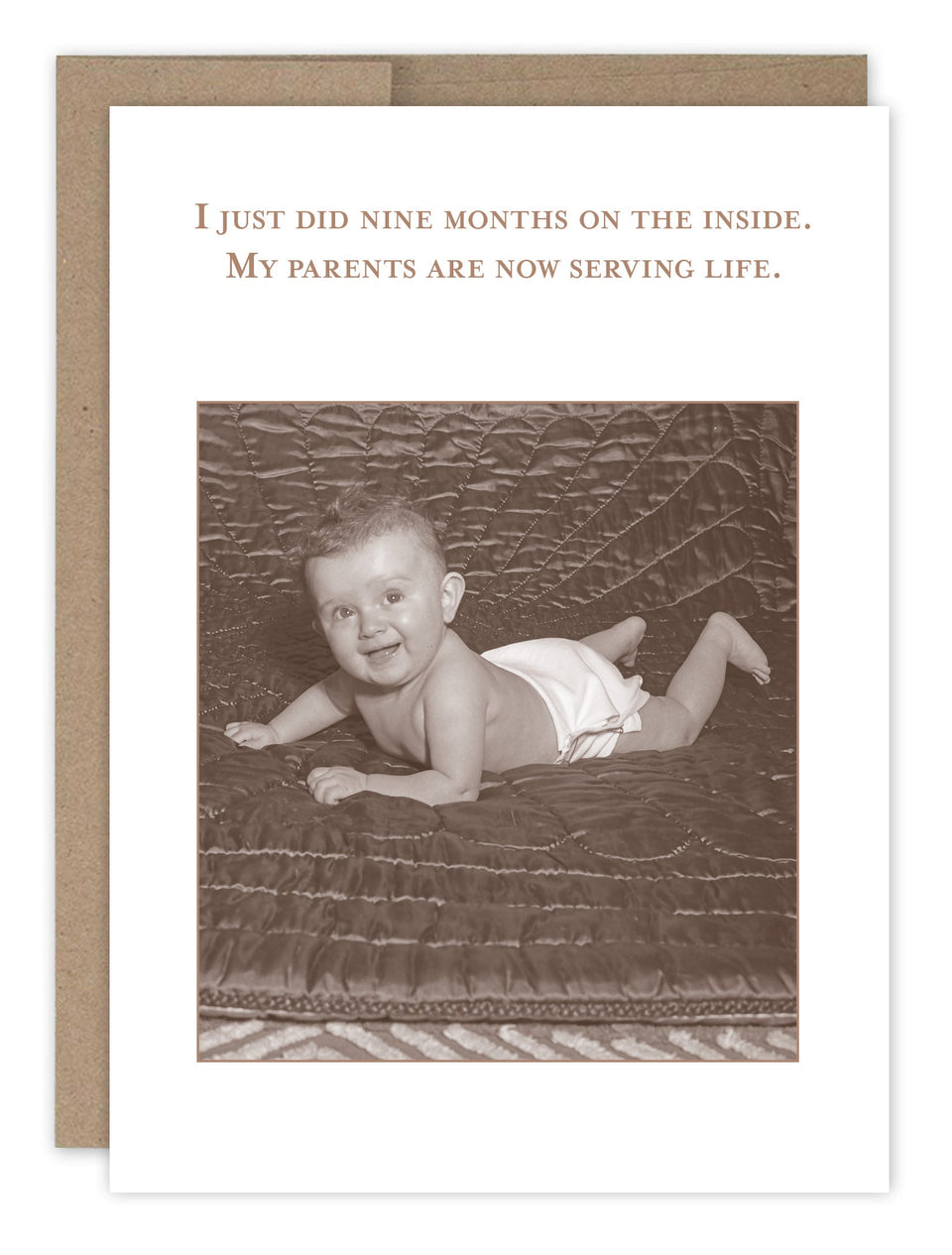 Nine Months Baby Card