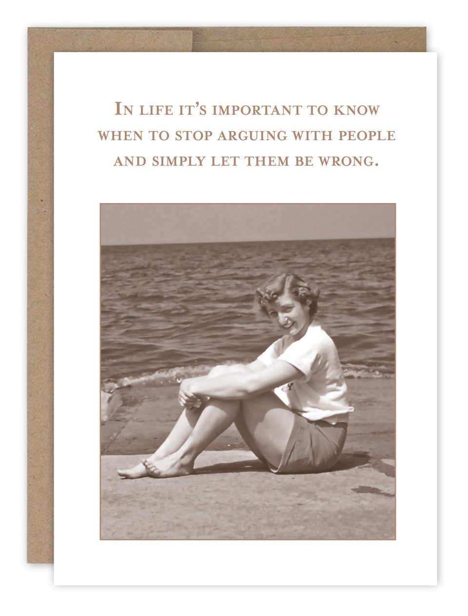 Let Them Be Wrong Card
