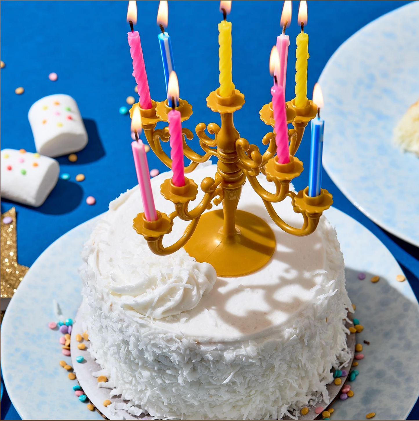 Candelabra Cake Topper