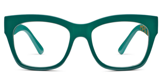 C'est La Vie Peepers Reading Glasses -- Teal