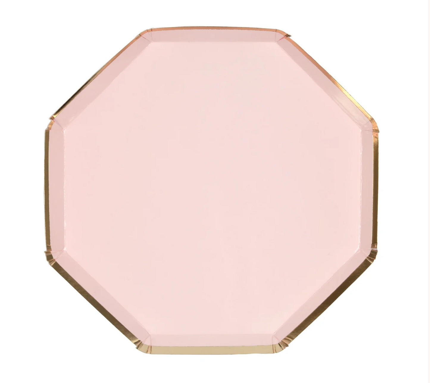 Dusty Pink Small Octagonal Plate
