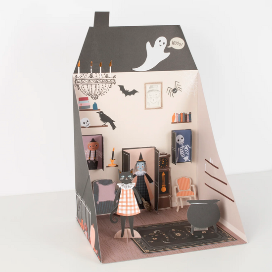 Halloween Paper Play House