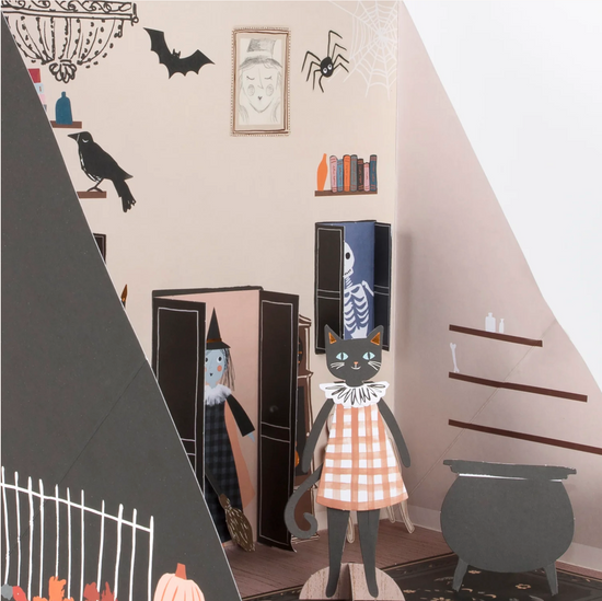 Halloween Paper Play House