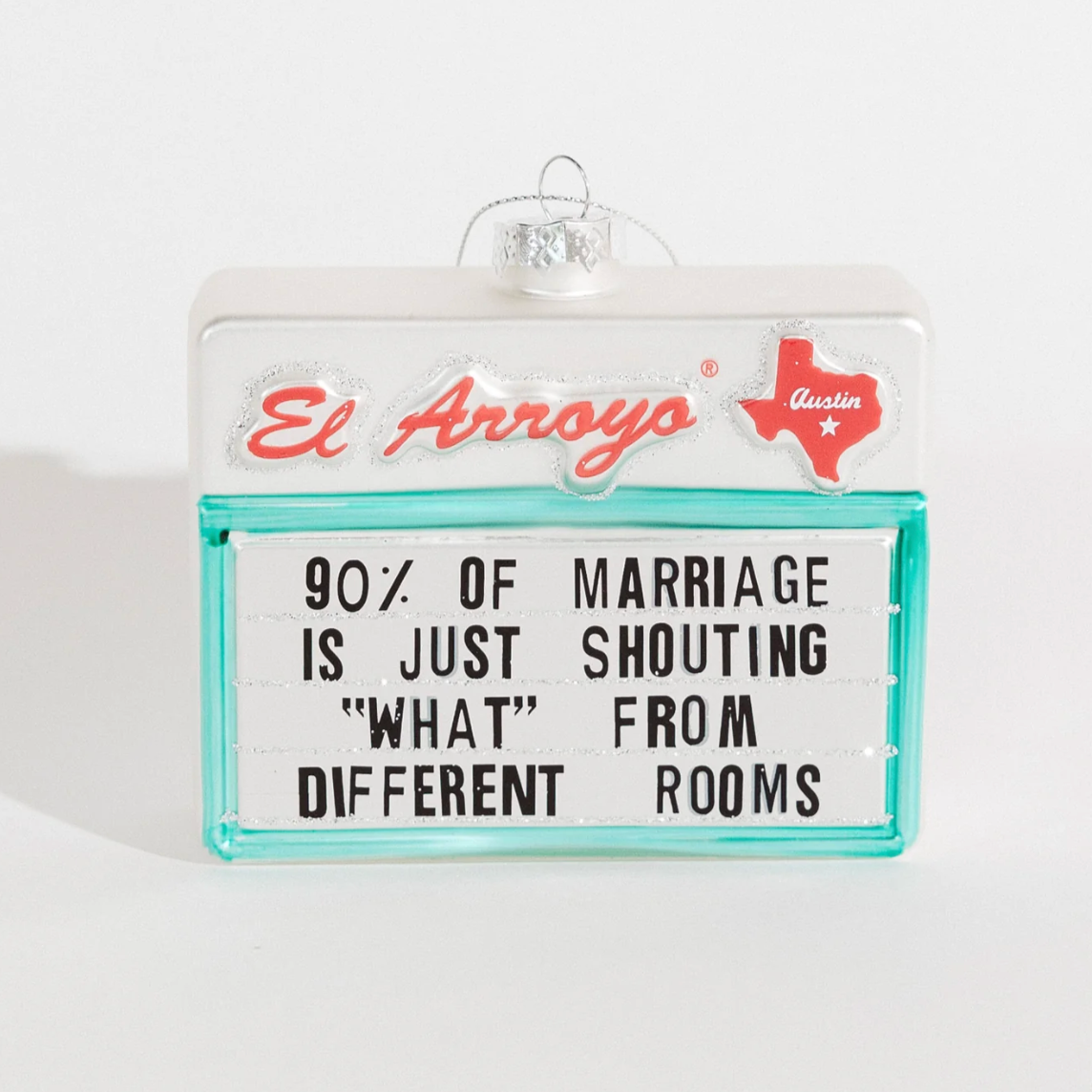 90% Of Marriage Ornament
