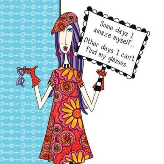 Dolly BD - Amaze Myself Everyday Funny Card