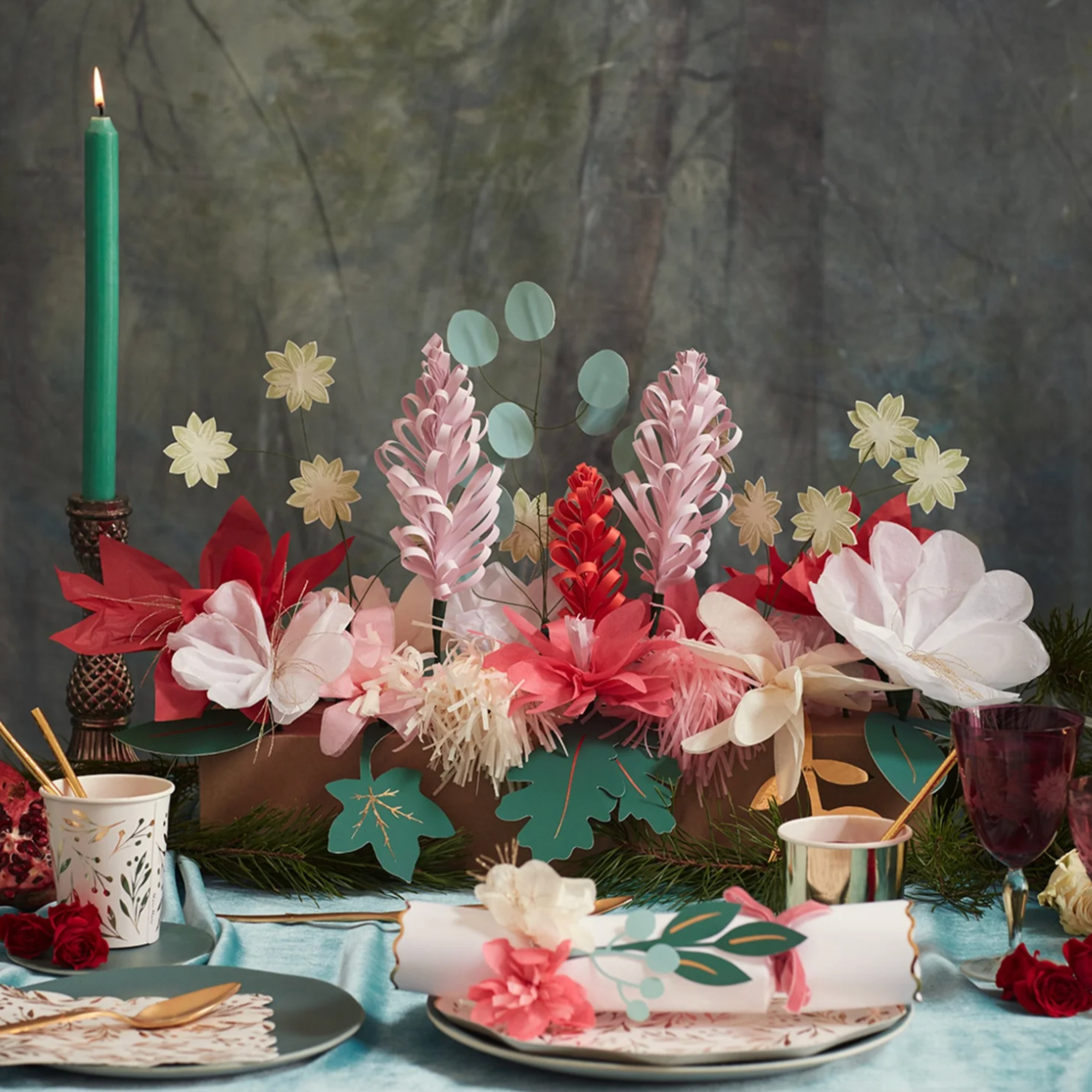 Hazel Gardiner Winter Floral Centerpiece