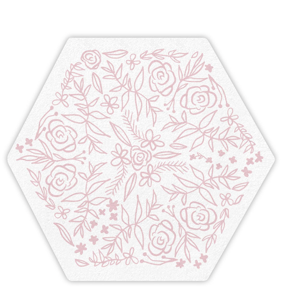 Pink Flower Napkins