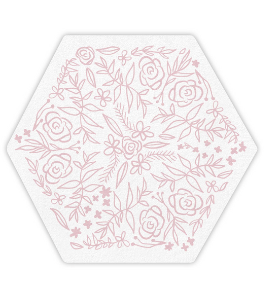 Pink Flower Napkins