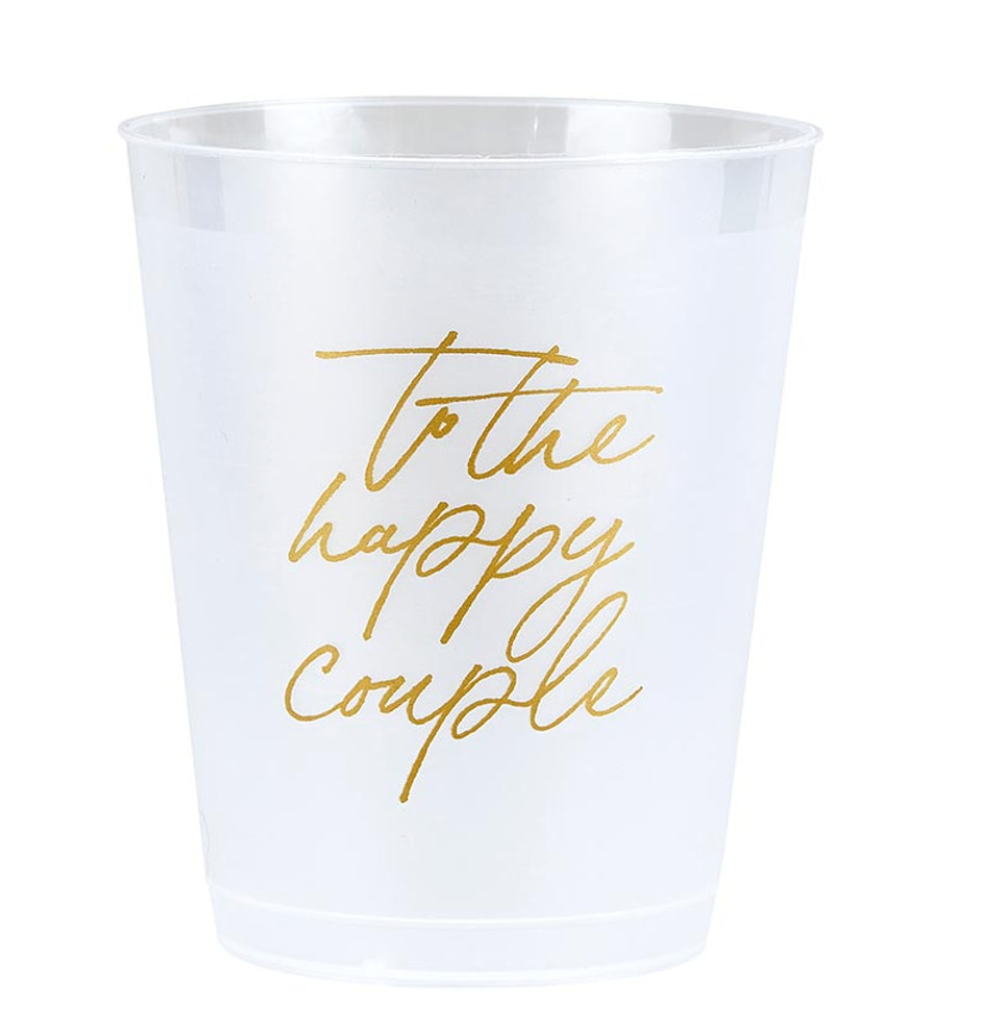 Load image into Gallery viewer, Happy Couple Cocktail Party Cups
