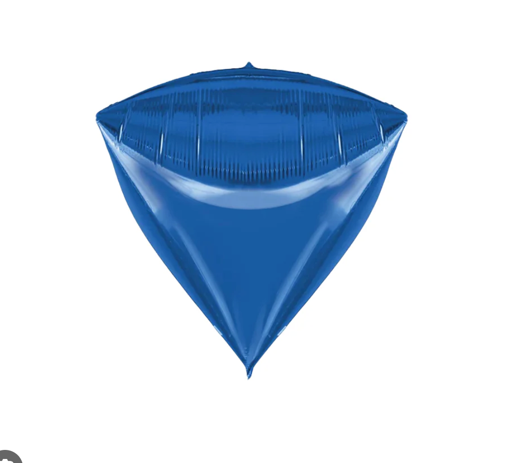 17" Blue Diamond Mylar