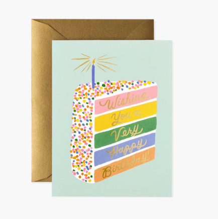 Cake Slice Birthday Card