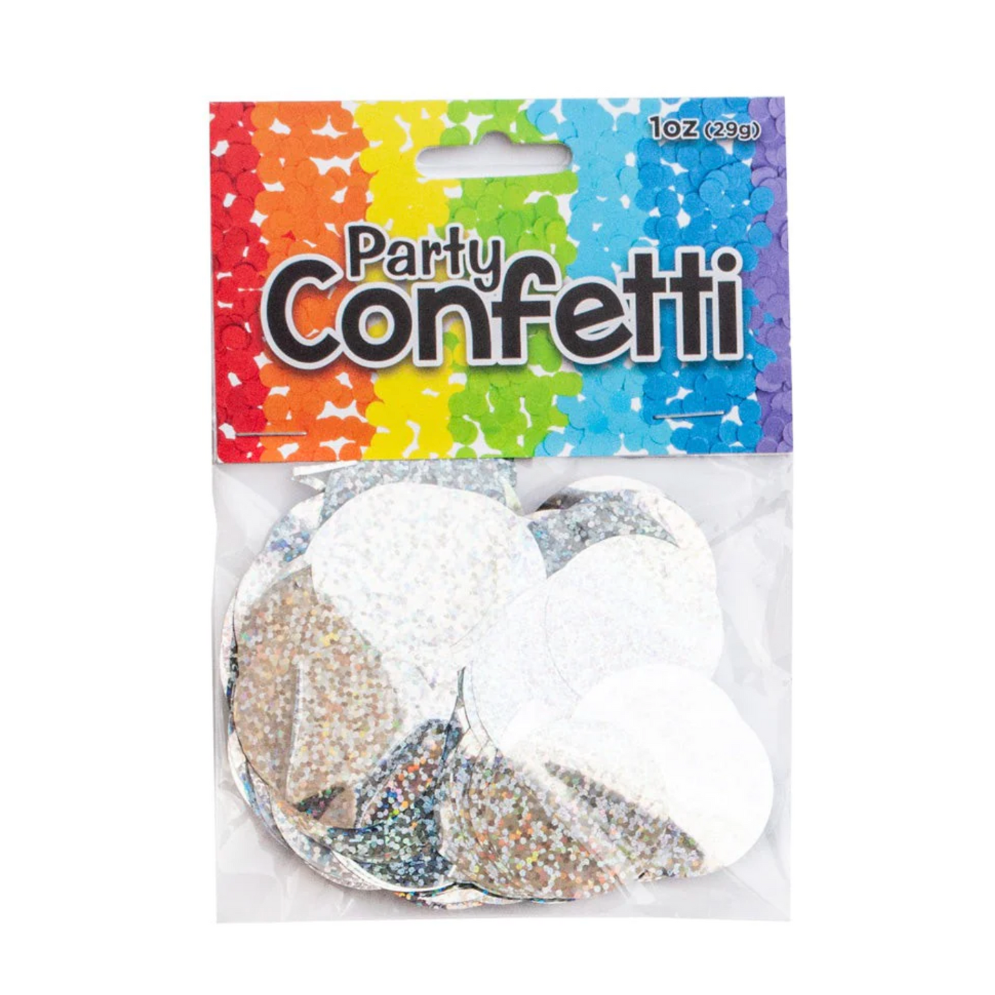 Silver Holographic Confetti