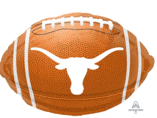 Load image into Gallery viewer, 17&amp;quot; University of Texas College Football Mylar Balloon
