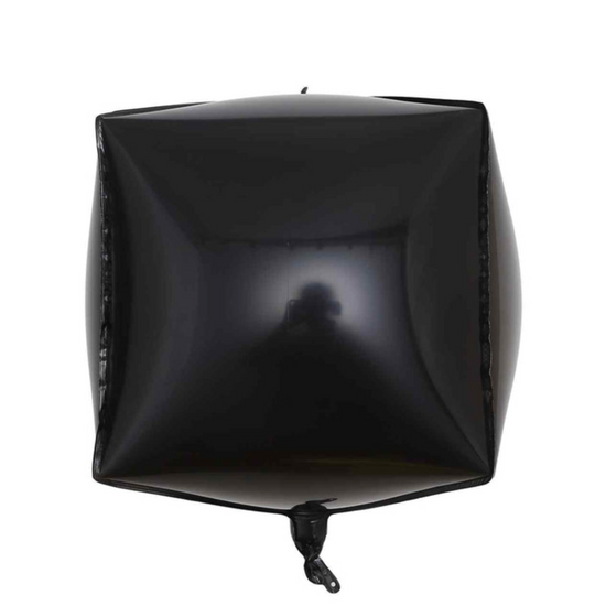 Load image into Gallery viewer, 15&amp;quot; Black Cubez Balloon
