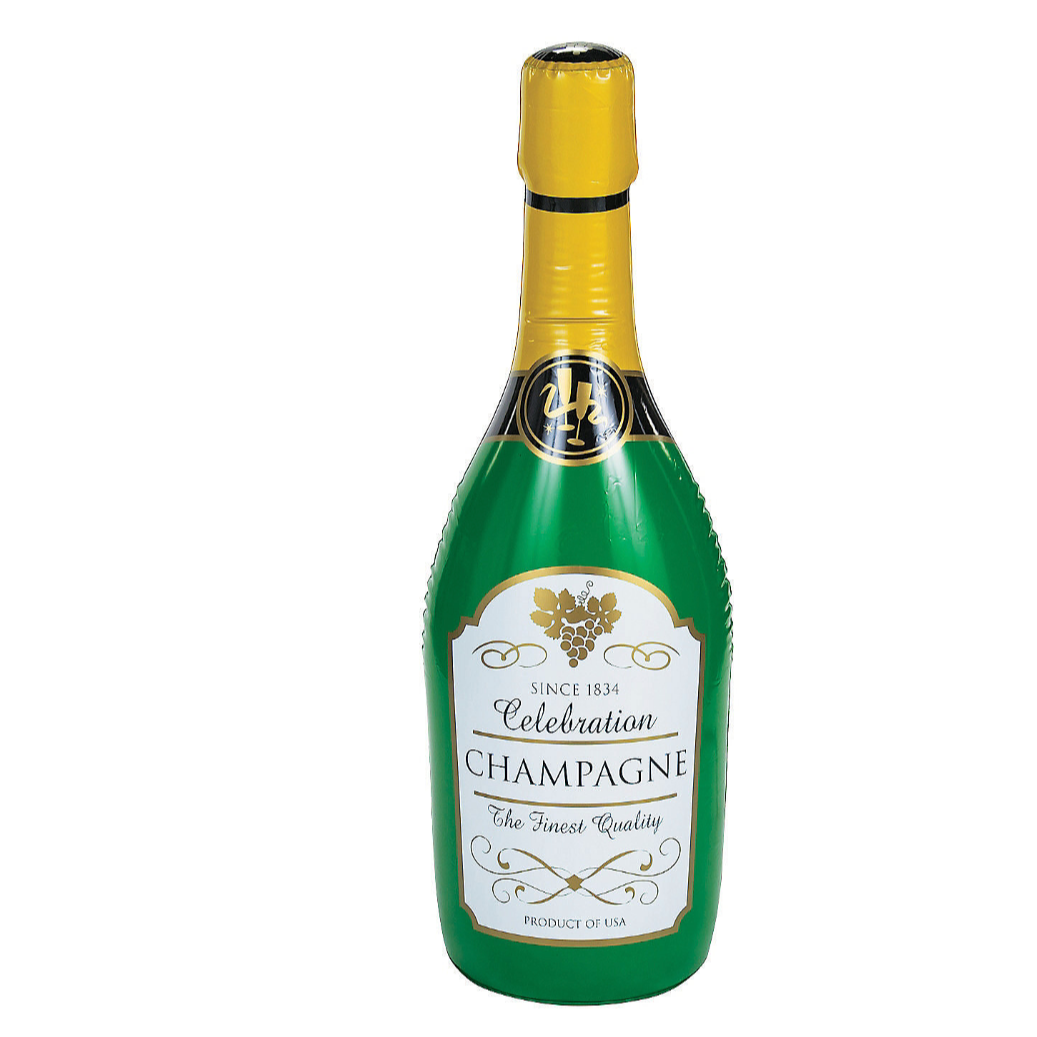 Load image into Gallery viewer, Inflatable Jumbo Champagne Bottle
