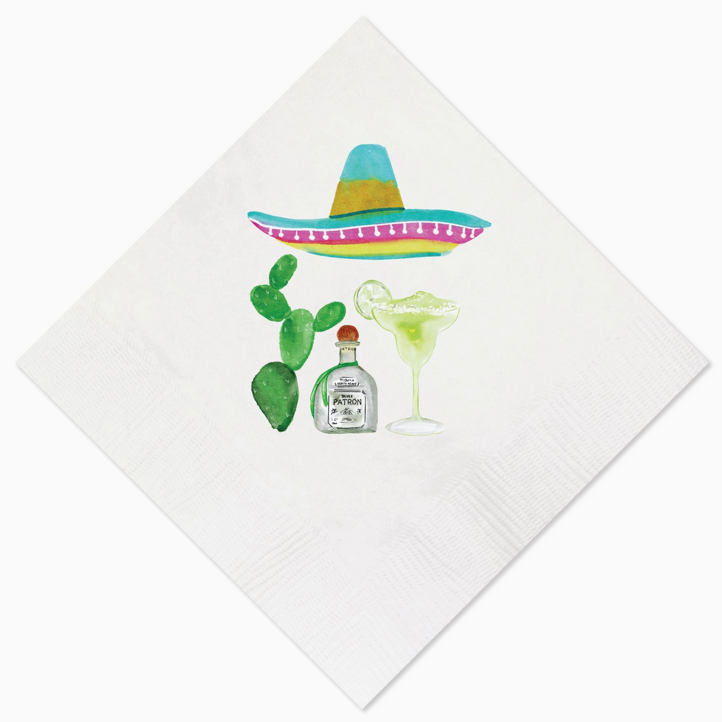 Load image into Gallery viewer, Fiesta Margarita Cocktail Napkins
