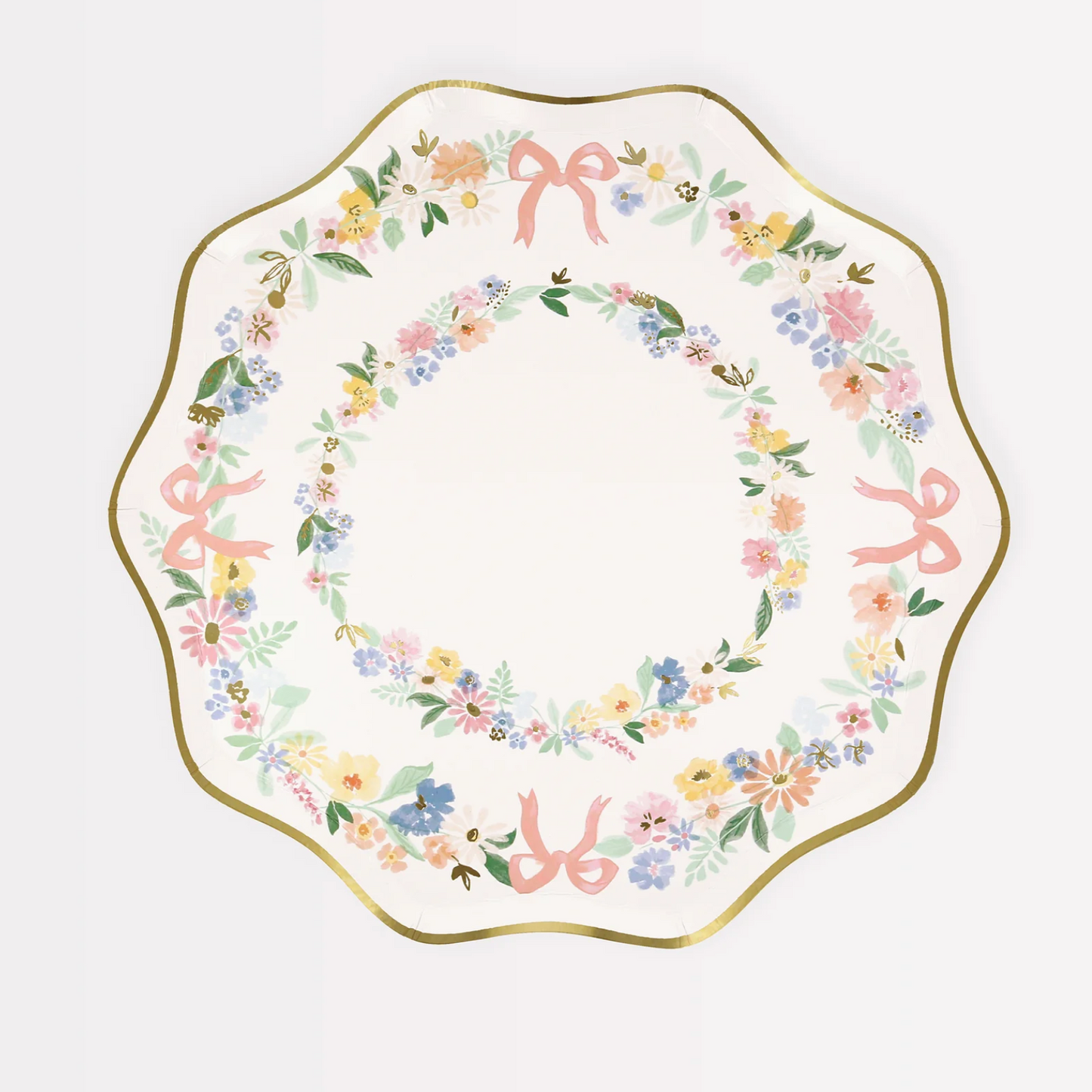 Elegant Floral Side Plates