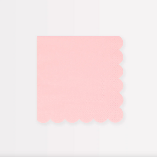 Cotton Candy Pink Small Napkins
