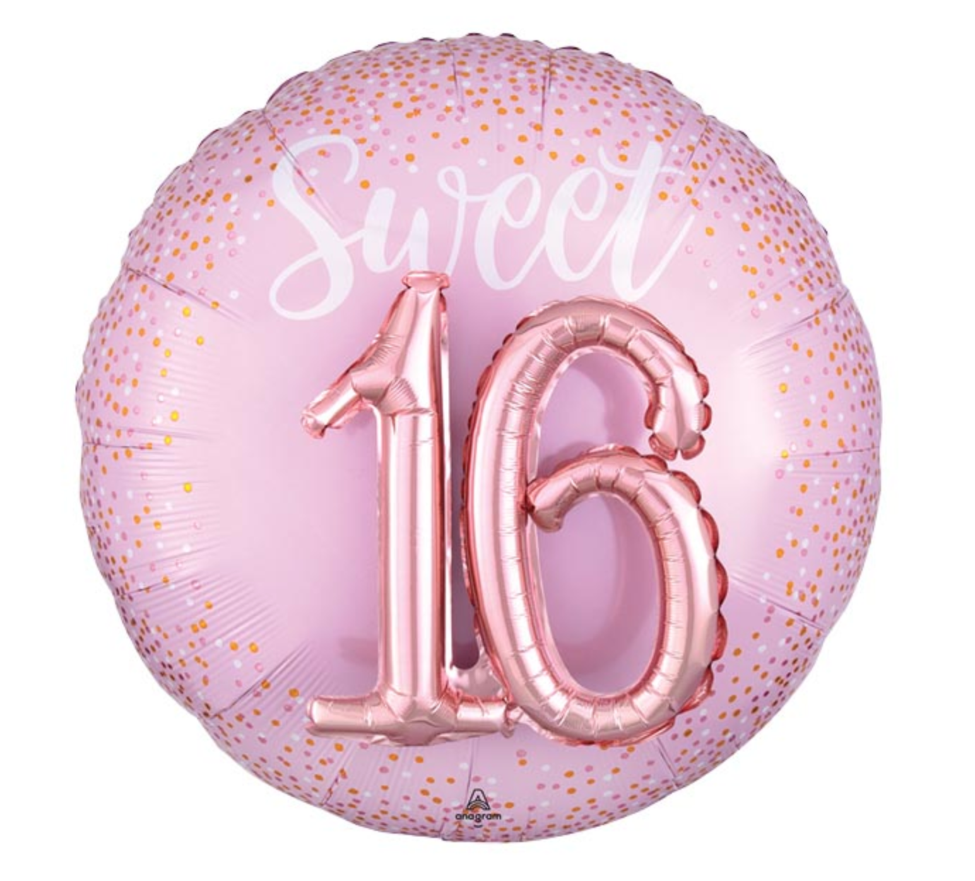 36" Sweet 16 Blush Multi Balloon