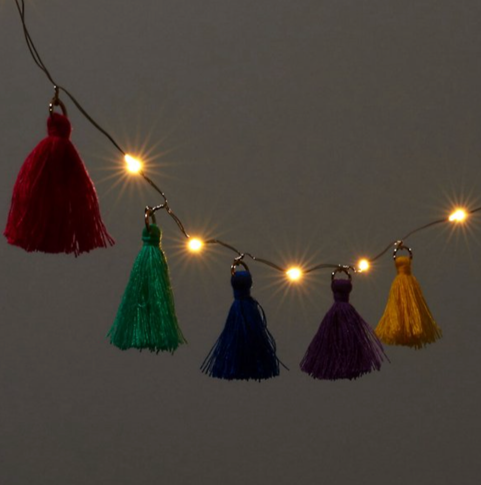 Bright Tassel String Lights