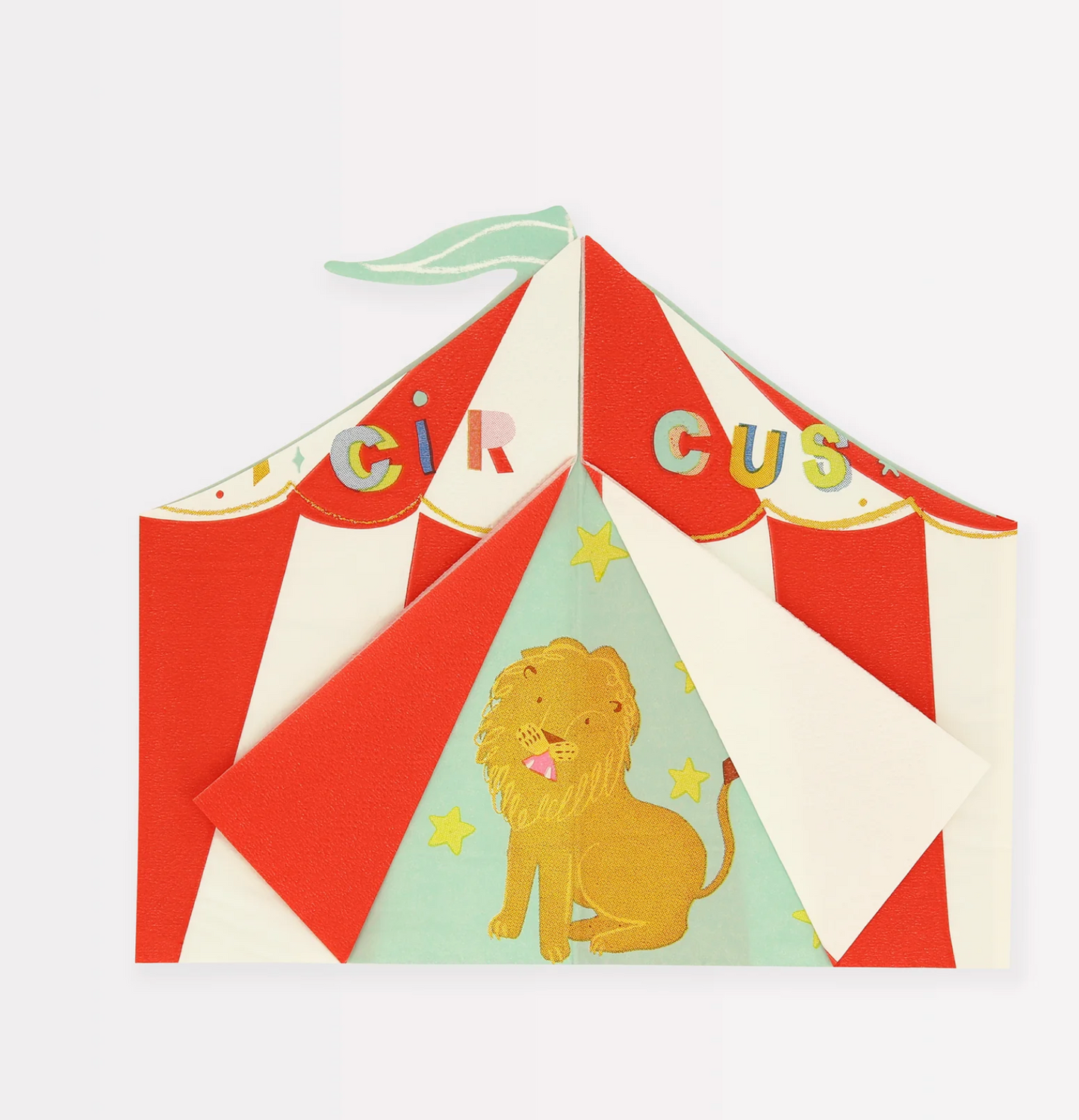 Circus Shaped Big Top Napkins