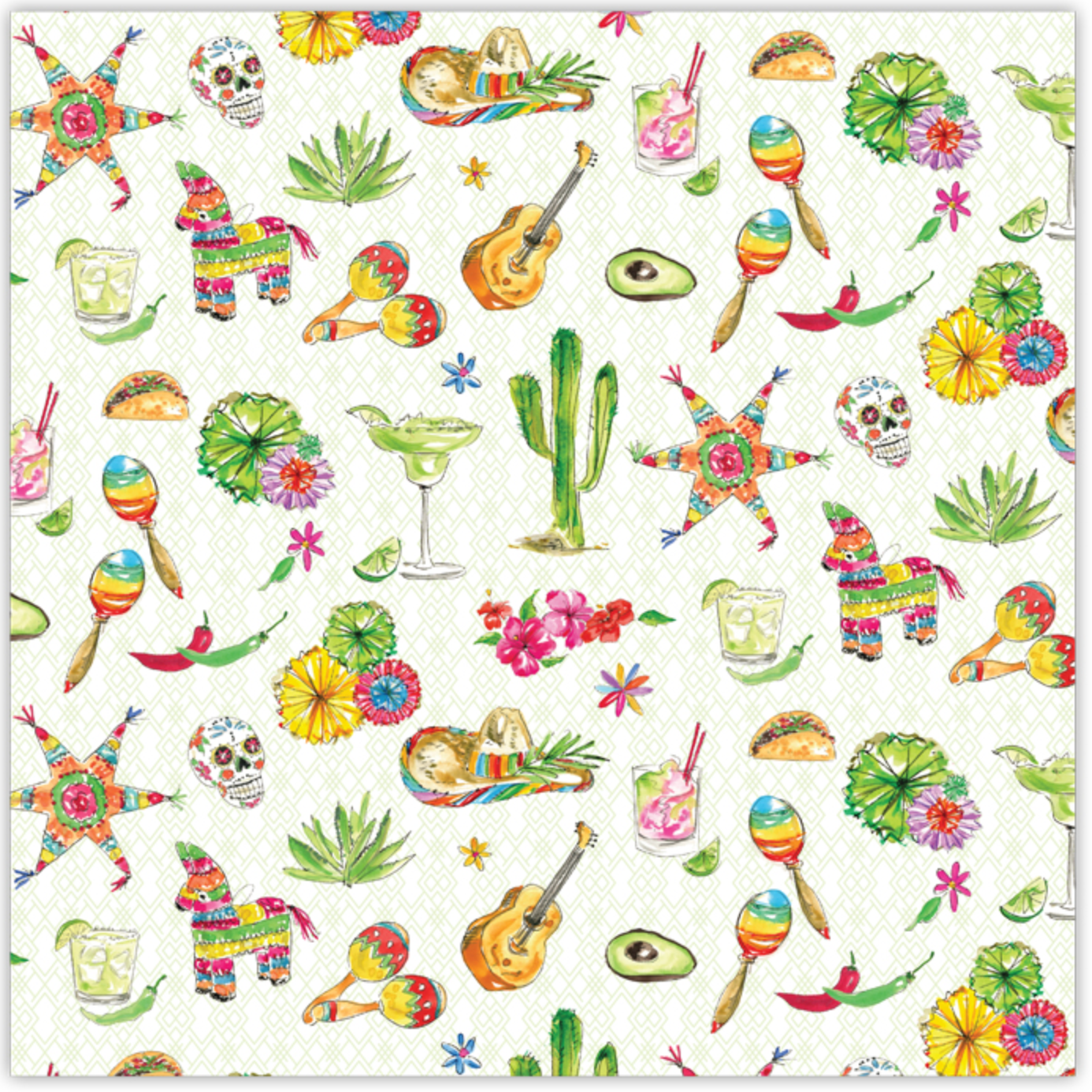 Fiesta Icons Square Placemats