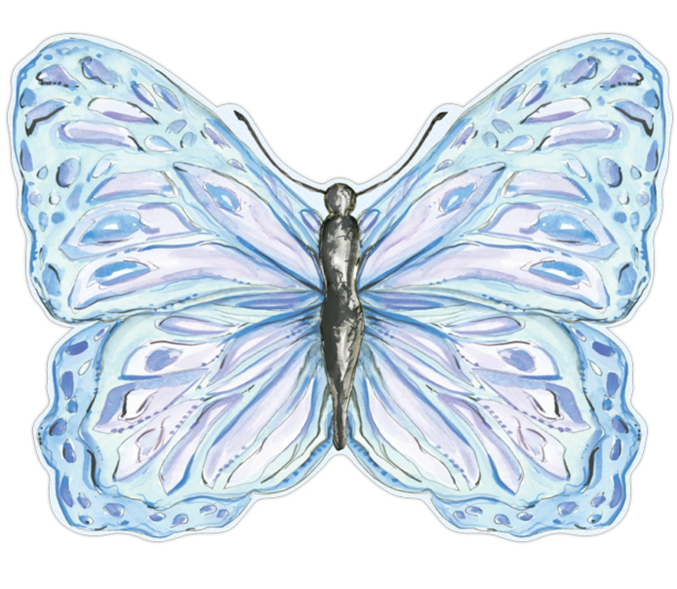 Blue Butterfly Placemats