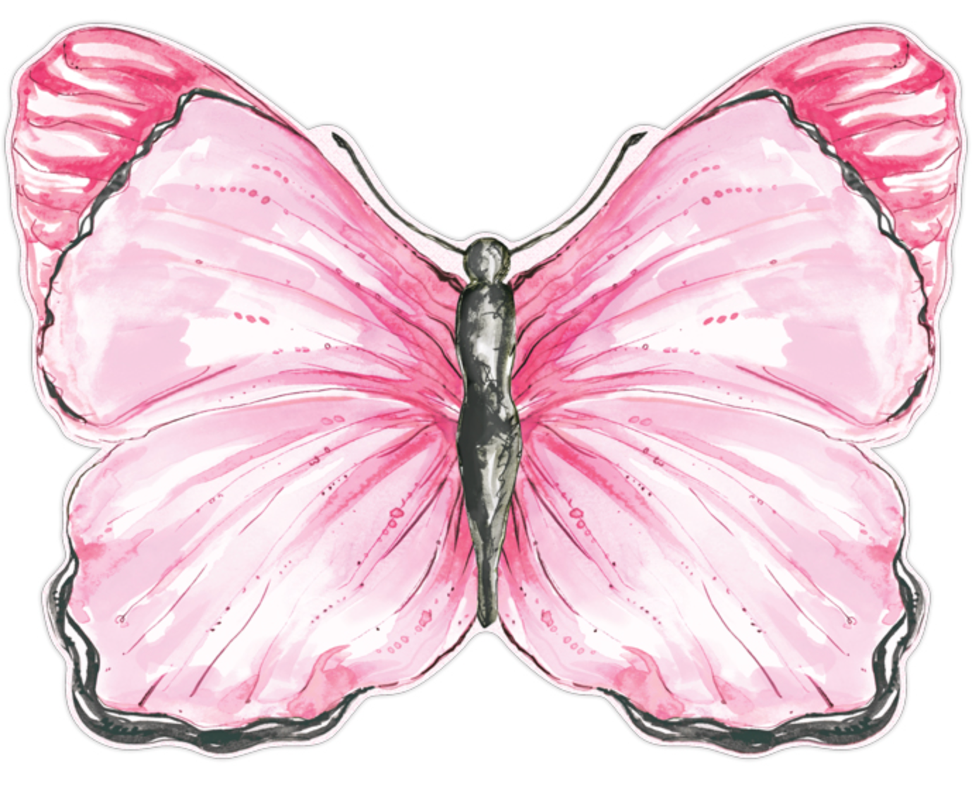 Pink Butterfly Placemats