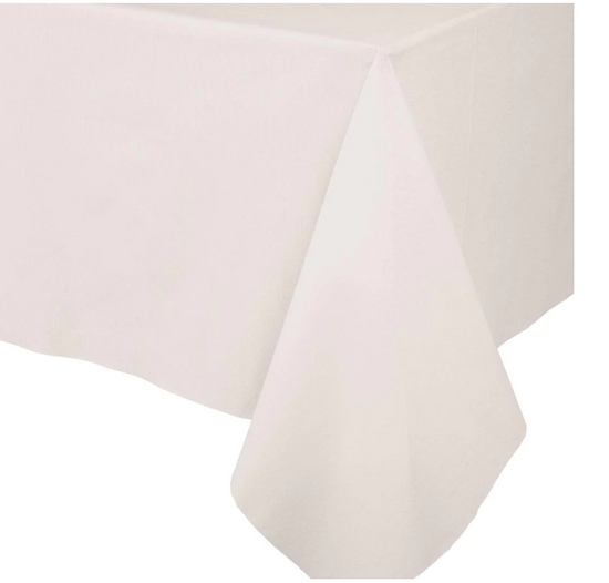 Ivory Linen Tablecloth
