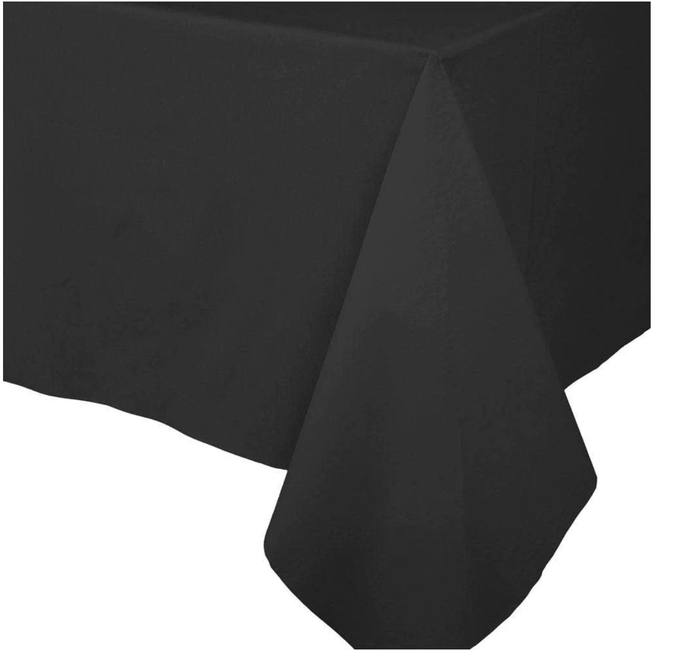 Black Linen Table Cloth