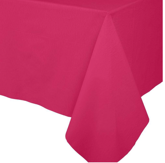 Fuchsia Linen Table Cloth