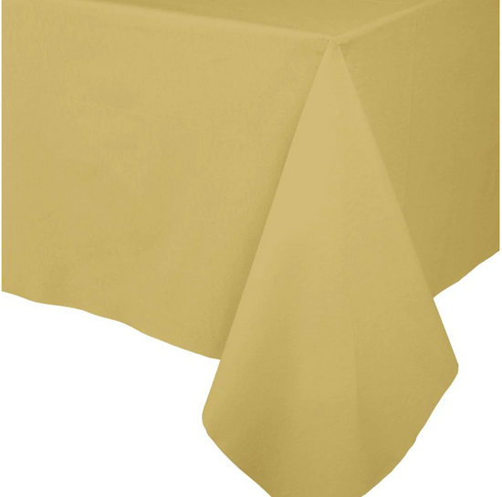 Gold Linen Table Cloth
