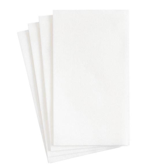 White Pearl Linen Guest Towels