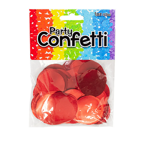 Red Chrome Confetti