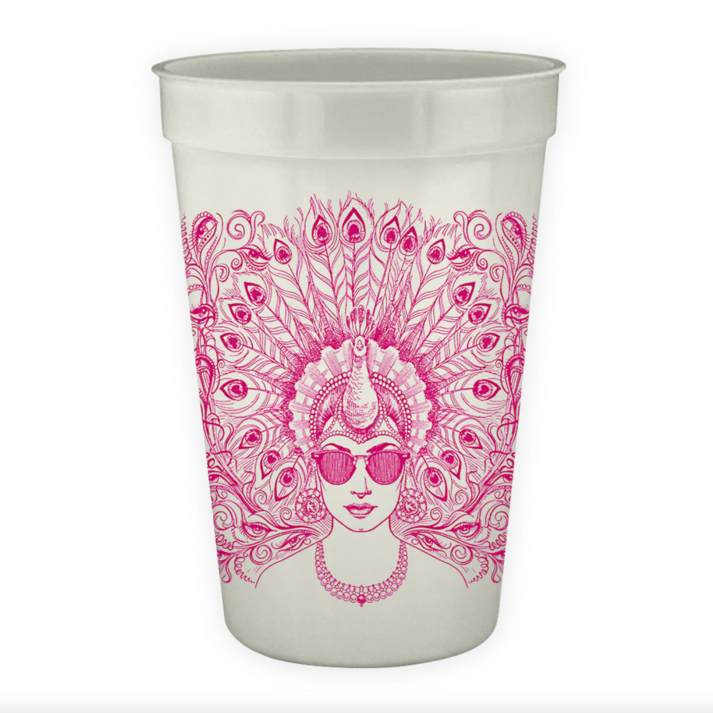 Peacock Madam Pearl Cups