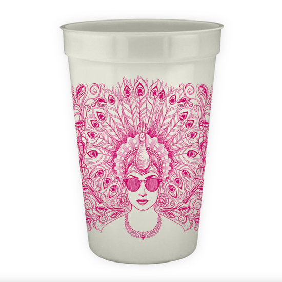 Peacock Madam Pearl Cups