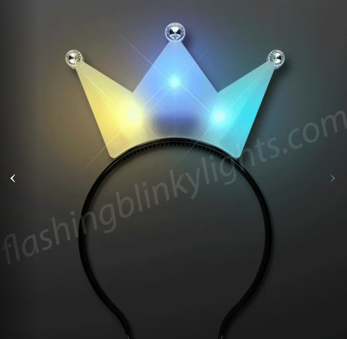 Light Up Crown Tiara Headband