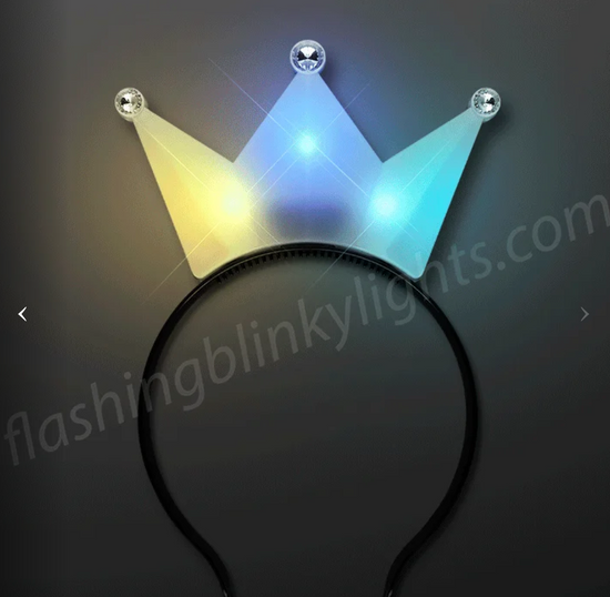 Light Up Crown Tiara Headband