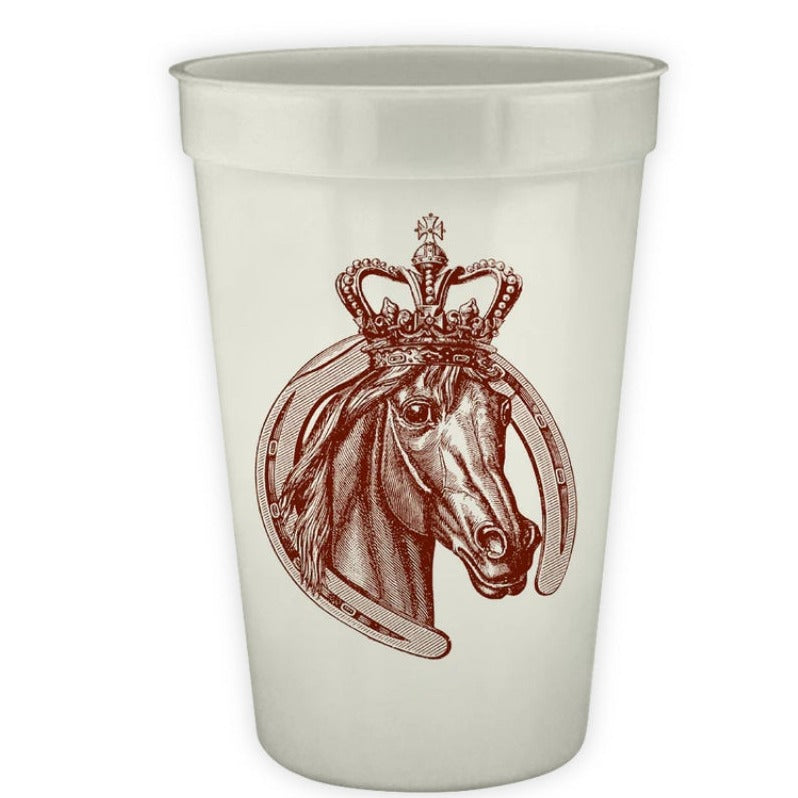 Royal Horse Pearlized Cups