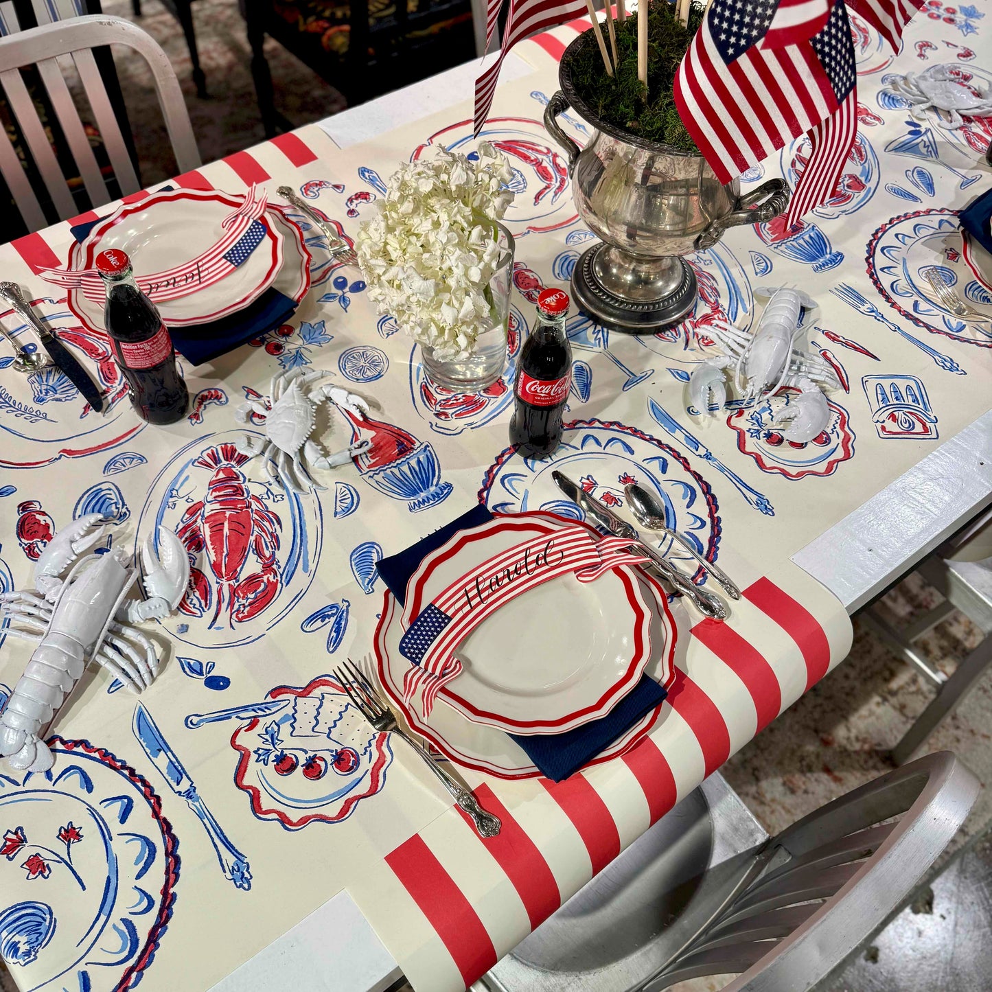 Seaside Party Table Runner