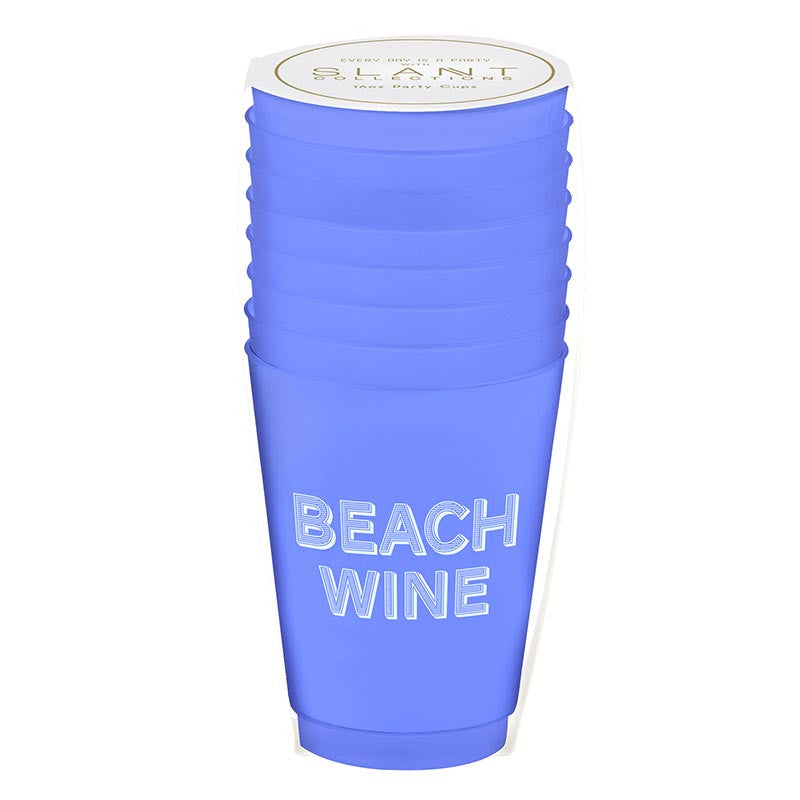 Beach Wine Frosted Cups