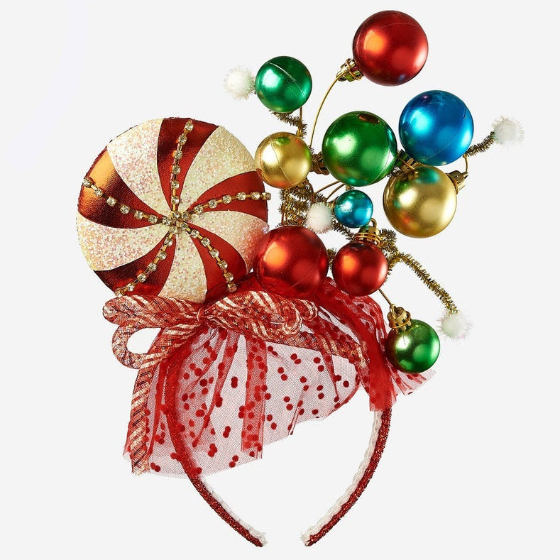 Christmas Glitter & Ornament Headbands
