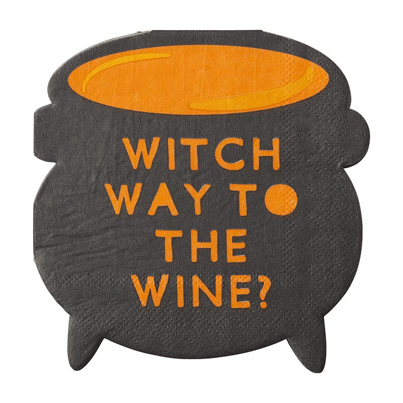 Witch Way To The Wine Napkins