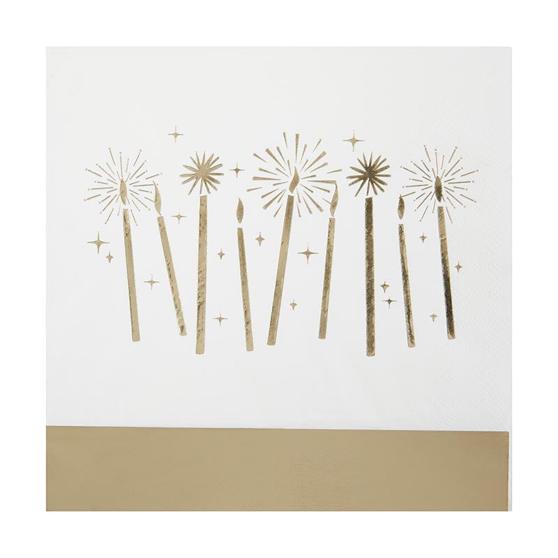 Yay Candle Fringe Lunch Napkins