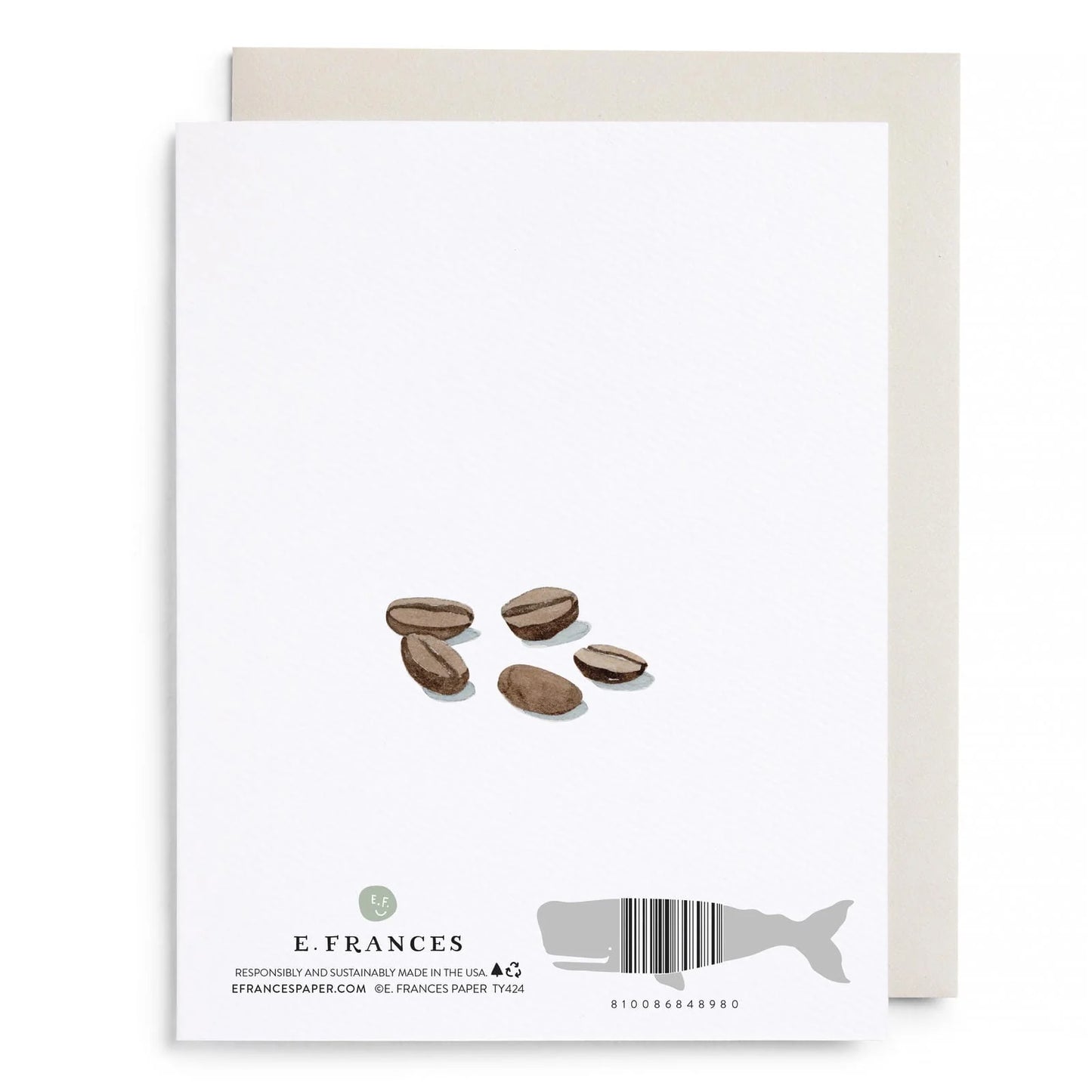 Espresso My Thanks Card