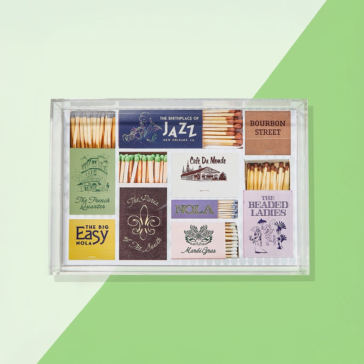New Orleans Matchbook Tray - Small