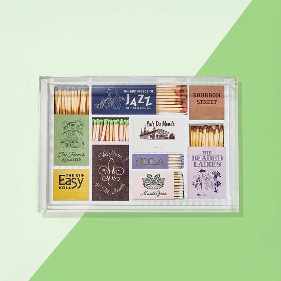 New Orleans Matchbook Tray - Small