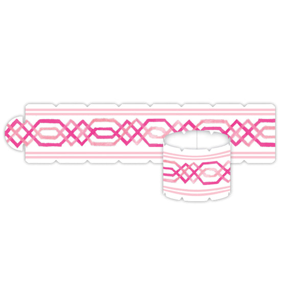 Pink Celtic Chain Napkin Ring