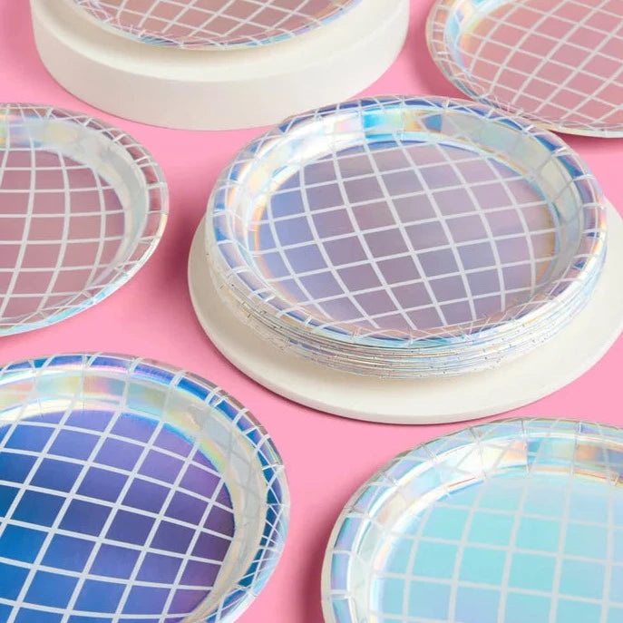 Disco Paper Plates
