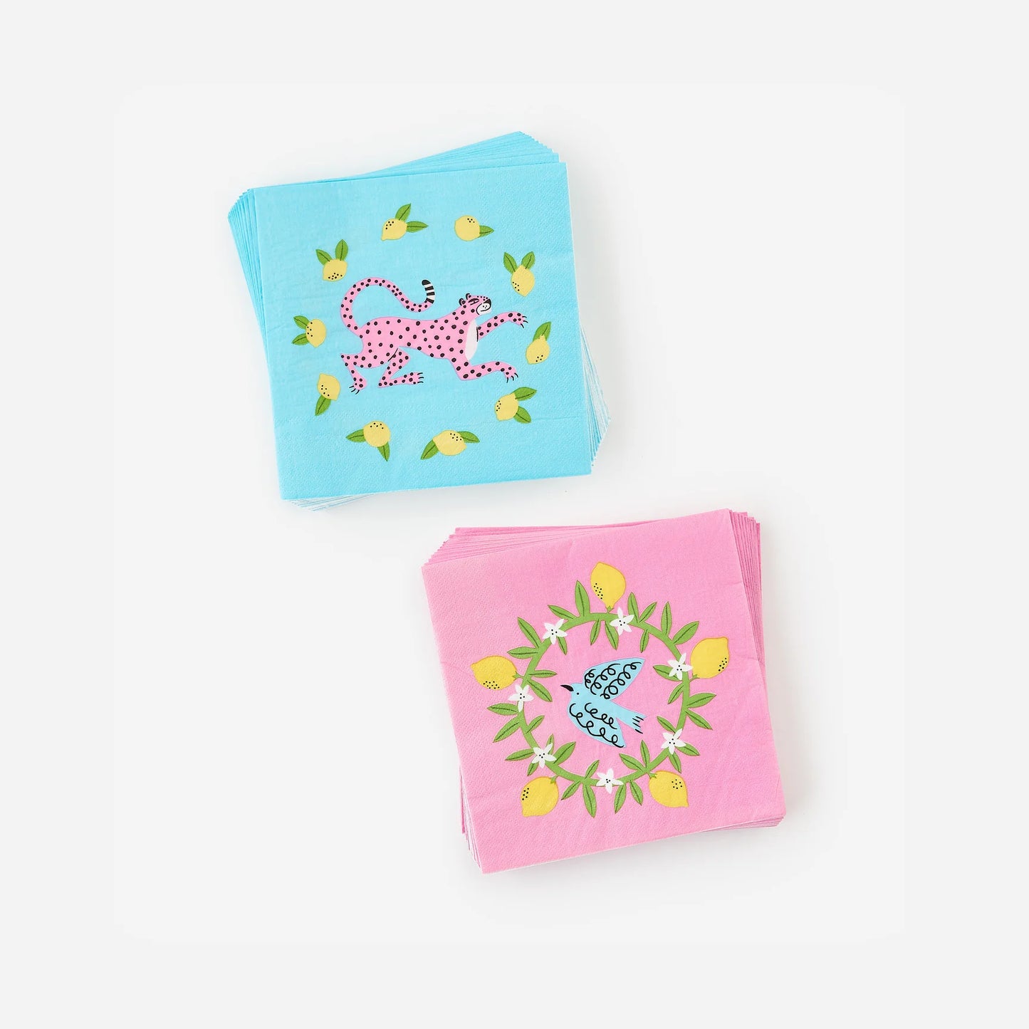 Lemon Animal Napkins